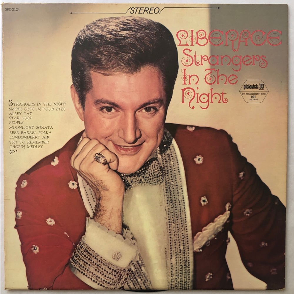 Liberace Vinyl Lp Record Album Strangers In The Night